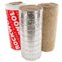 ROCKWOOL ALU WIRED MAT 80 - толщ 90мм